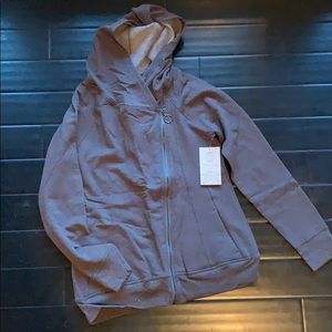 Heather Charcoal Kaya Zip-Up Hoodie